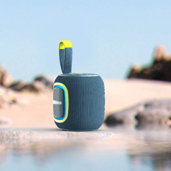 سماعات بلوتوث WIWU Sounder Speaker P25 بطارية 1500mAh وتقنية Bluetooth V5.3 للتشغيل 4-6 ساعات