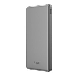 شاحن بوربانك سريع 10000mAh من WIWU - رمادي