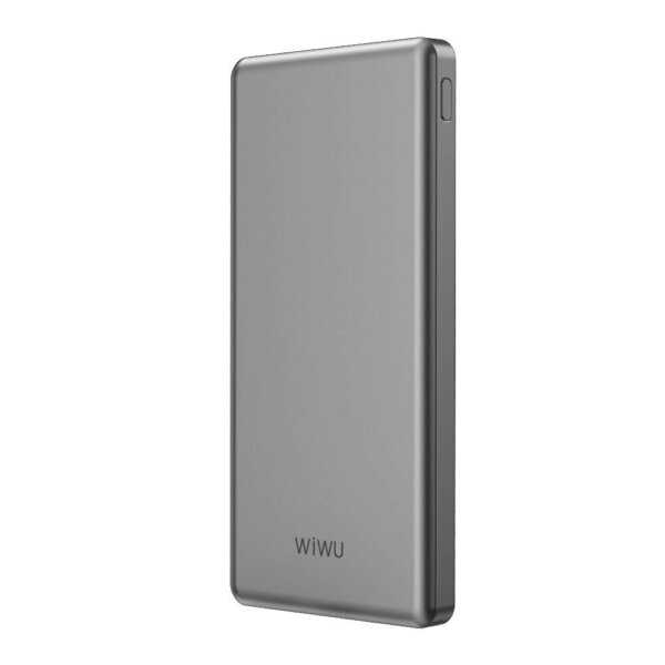 شاحن بوربانك سريع 10000mAh من WIWU - رمادي