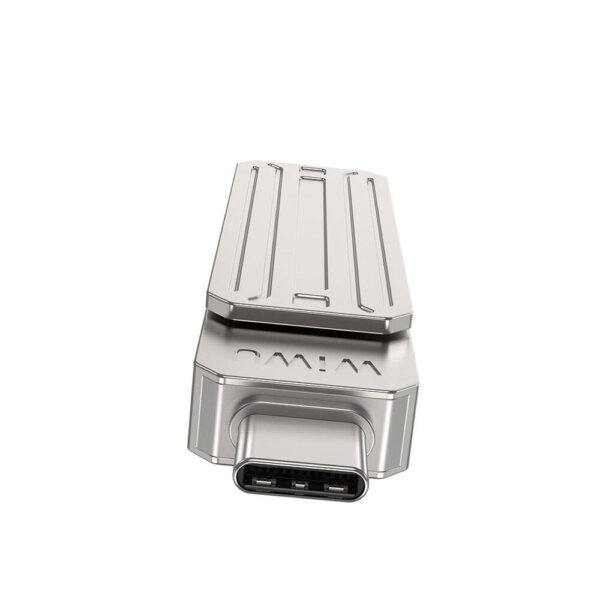 6976975612743-9.jpg USB فلاش درايف 3 في 1 WIWU Wi-FD001 بسعة 64 جيجا بايت مع منفذ USB-A و Lightning و Type-C