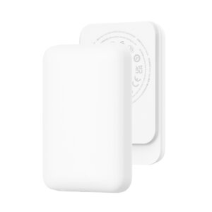 شاحن محمول 5000 مللي أمبير WIWU Wi-P037 مع شحن لاسلكي 15W وشاشة LED - حقيبة لابتوب عمودية WIWU Alpha 11 بوصة