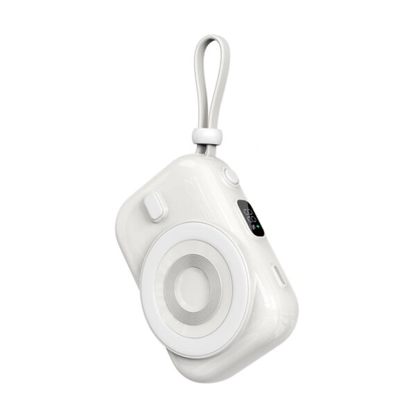 بنك طاقة لاسلكي مغناطيسي WIWU Wi-P041 سعة 9600mAh مع كابل Type-C مدمج - حقيبة لابتوب عمودية WIWU Alpha 11 بوصة