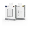 شاحن بطارية محمول WIWU Wi-P042 سعة 10000mAh مع كابلات Type-C و Lightning مدمجة - حقيبة لابتوب عمودية WIWU Alpha 11 بوصة