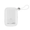 شاحن بطارية محمول WIWU Wi-P042 سعة 10000mAh مع كابلات Type-C و Lightning مدمجة - حقيبة لابتوب عمودية WIWU Alpha 11 بوصة