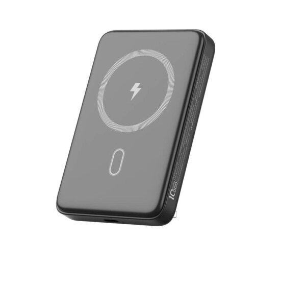 بوربانك لاسلكي مغناطيسي 10000 مللي أمبير/ساعة WIWU Wi-P043 بسعة كبيرة مع حامل مدمج - حقيبة لابتوب عمودية WIWU Alpha 11 بوصة