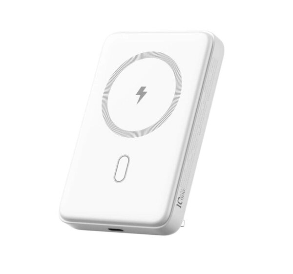 بوربانك لاسلكي مغناطيسي 10000 مللي أمبير/ساعة WIWU Wi-P043 بسعة كبيرة مع حامل مدمج - حقيبة لابتوب عمودية WIWU Alpha 11 بوصة