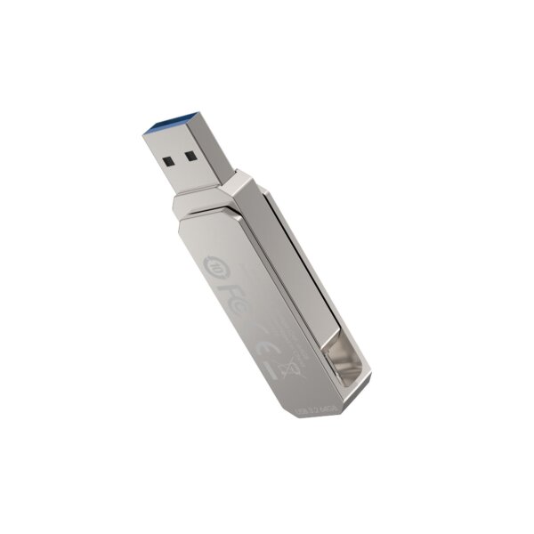usb 3.2 فلش درايف 512 جيجا WIWU Infinite 2in1 USB3.2 Flash Drive 512GB فضي