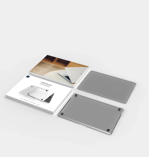 غطاء WIWU رفيع جداً 13.6 اير 2022 iShield Ultra Thin Hard Shell - أسود
