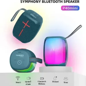 سماعة WIWU P40 ميني بلوتوث 5.0 خارجية 10 واط أزرق داكن