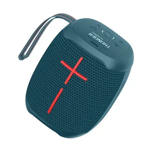 سماعة WIWU P40 ميني بلوتوث 5.0 خارجية 10 واط أزرق داكن