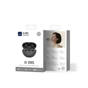 سماعة وايو WiWU Ai305 ستيريو مفتوحة الأذن - حقيبة لابتوب عمودية WIWU Alpha 11 بوصة