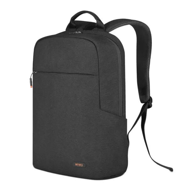 black-pilot-backpack-1.webp حقيبة ظهر WIWU للكمبيوتر المحمول PILOT BACKPACK - حقيبة لابتوب عمودية WIWU Alpha 11 بوصة