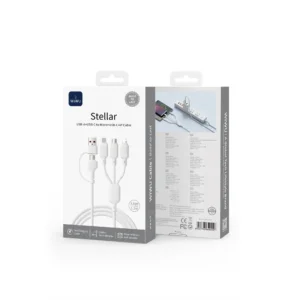 كابل شحن WIWU ستيلار طول 1.2متر بمنفذ USB-C و Lightning