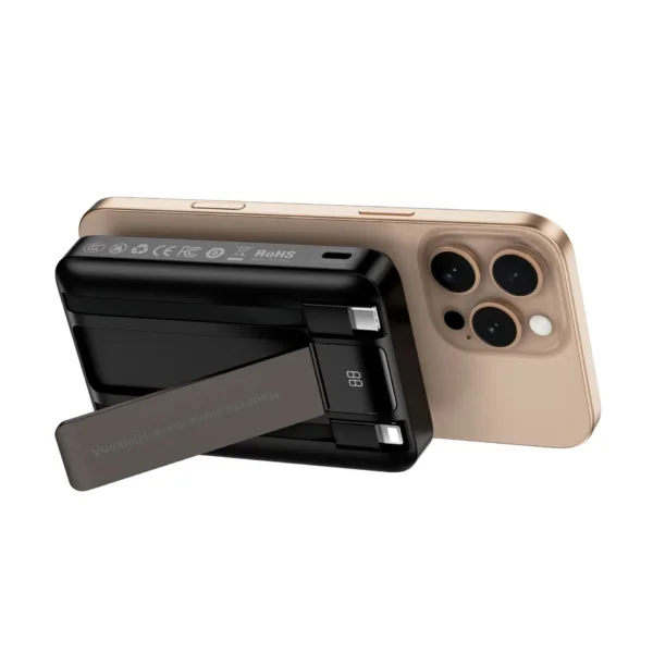 شاحن بطارية خارجي 10000 مللي أمبير WIWU Duke Power Bank 22.5W - حقيبة لابتوب عمودية WIWU Alpha 11 بوصة