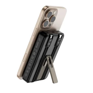 شاحن بطارية خارجي WIWU Elite Power Bank Wi-P056 10000mAh - حقيبة لابتوب عمودية WIWU Alpha 11 بوصة