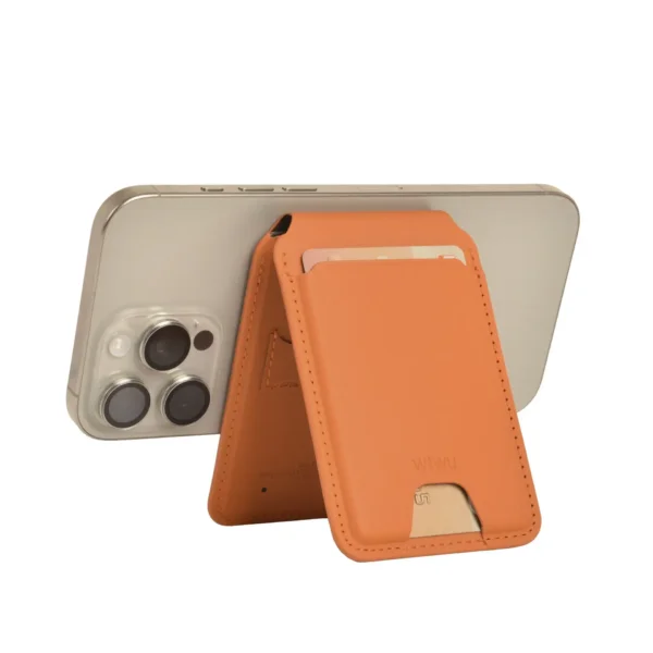 محفظة مغناطيسية للهاتف WIWU Mag Wallet FM MW-005 - حقيبة لابتوب عمودية WIWU Alpha 11 بوصة