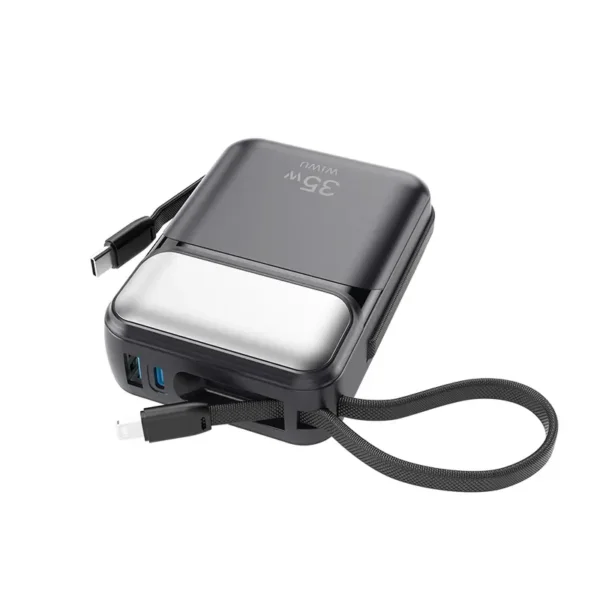 شاحن بطارية 35 واط WIWU Galaxy Power Bank 10000mAh - حقيبة لابتوب عمودية WIWU Alpha 11 بوصة