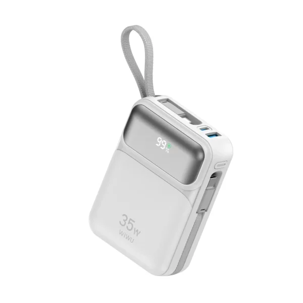 شاحن بطارية 35 واط WIWU Galaxy Power Bank 10000mAh - حقيبة لابتوب عمودية WIWU Alpha 11 بوصة
