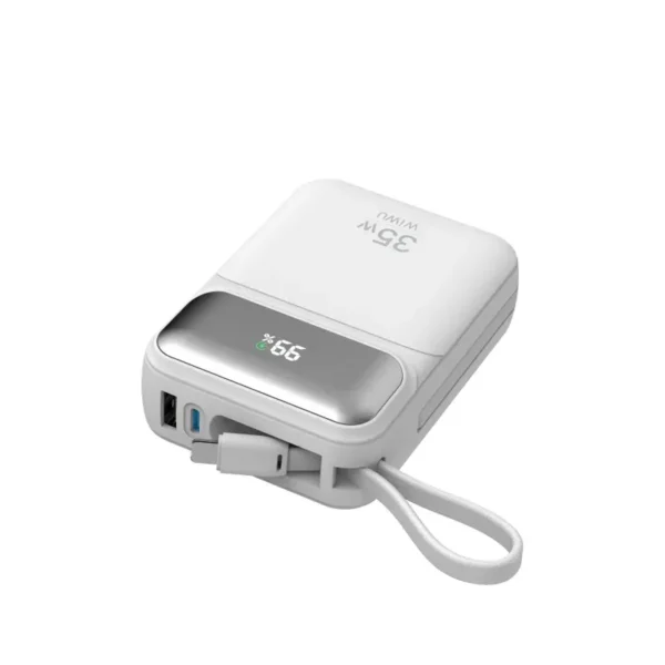 شاحن بطارية 35 واط WIWU Galaxy Power Bank 10000mAh - حقيبة لابتوب عمودية WIWU Alpha 11 بوصة
