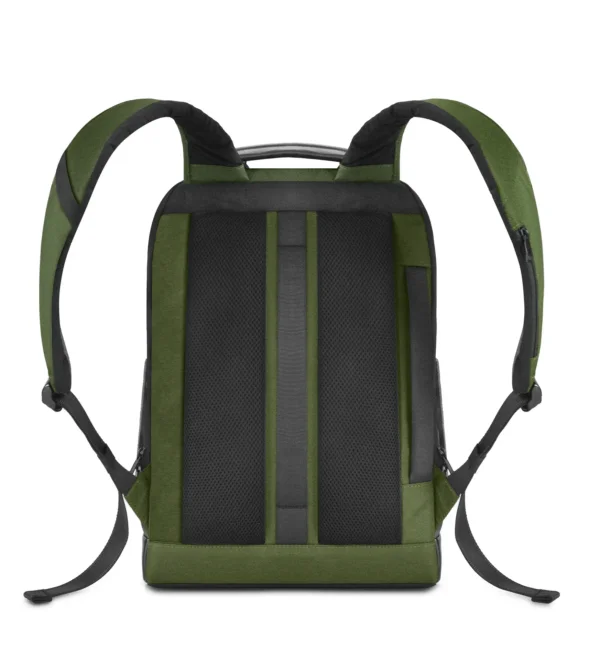 green-elites-backpack-3.webp حقيبة ظهر مقاومة للماء WIWU ELITES BACKPACK - حقيبة لابتوب عمودية WIWU Alpha 11 بوصة