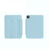 غطاء آيباد برو 13 بوصة 2024 WIWU Smart Folio مغناطيسي مع حامل متعدد الزوايا - حقيبة لابتوب عمودية WIWU Alpha 11 بوصة