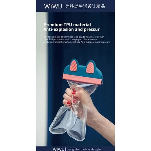 حقيبة kitty مقاومة للماء WIWU - حقيبة لابتوب عمودية WIWU Alpha 11 بوصة