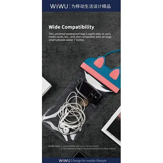 حقيبة kitty مقاومة للماء WIWU - حقيبة لابتوب عمودية WIWU Alpha 11 بوصة