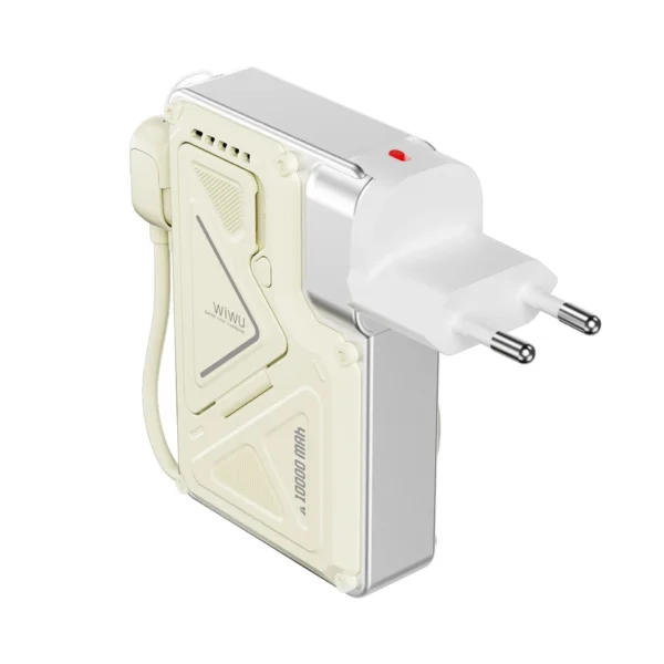 شاحن طاقة لاسلكي Knight 35 واط بسعة 10000 مللي أمبير - حقيبة لابتوب عمودية WIWU Alpha 11 بوصة