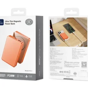 شاحن مغناطيسي WIWU 10000 مللي أمبير ألترا ثين - حقيبة لابتوب عمودية WIWU Alpha 11 بوصة