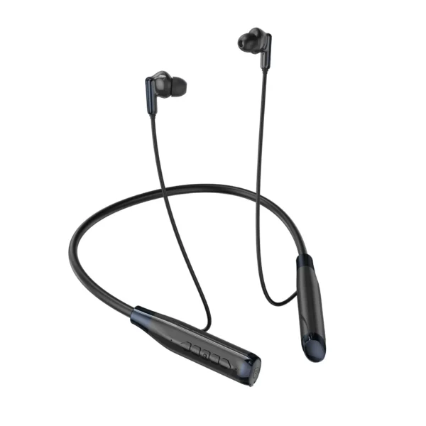 سماعة عنق ANC WIWU GB02 بلاك - سماعة رقبة لاسلكية بتقنية إلغاء الضوضاء