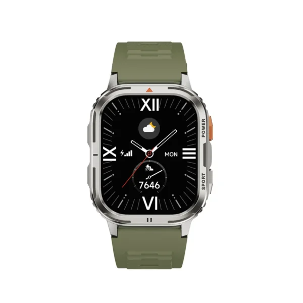 ساعة ذكية WIWU SW05 شاشة 2.0 بوصة بطارية 410mAh مقاومة للماء IP68 مع مكالمات بلوتوث - حقيبة لابتوب عمودية WIWU Alpha 11 بوصة