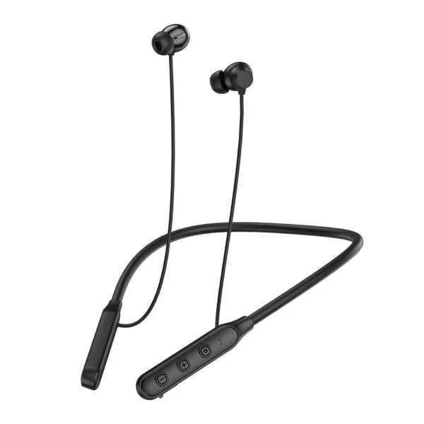 سماعات عنق لاسلكية WIWU Soundcool Wireless Neckband Headphones GB01 - أسود