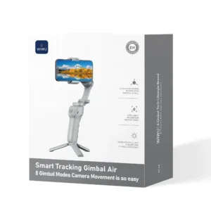 جيمل هوائي ذكي WIWU SE017 مع نظام استقرار ثلاثي المحاور وذاكرة 3600 مللي أمبير