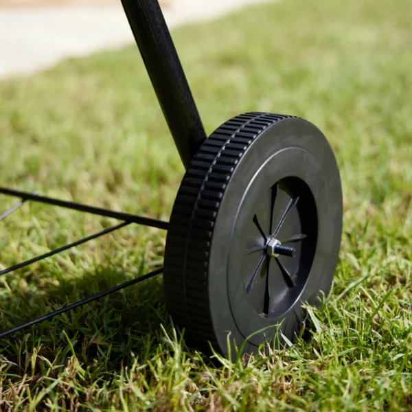 جريل فحم محمول 17 إنش – تصميم كيتل مع عجلات للاستخدام الخارجي