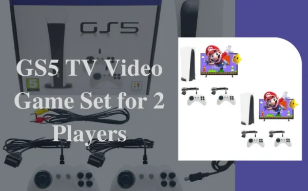 جهاز ألعاب GS5 ريترو – 620 لعبة كلاسيكية مدمجة مع يدين تحكم سلكية (7) جهاز ألعاب GS5 ريترو – 620 لعبة كلاسيكية مدمجة مع يدين تحكم سلكية