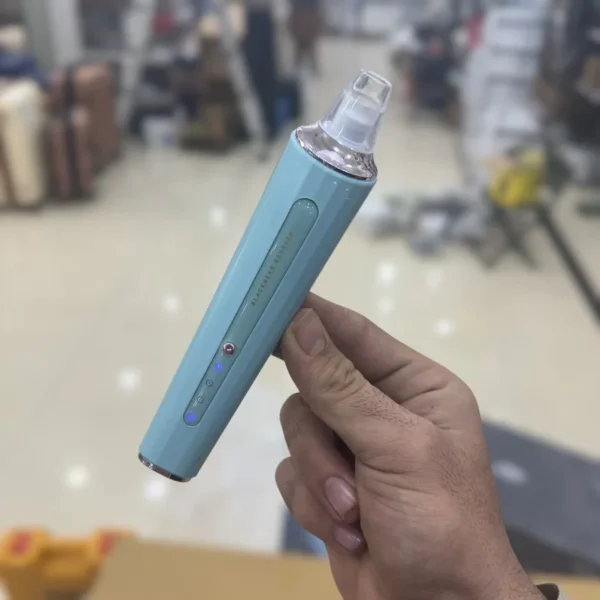 جهاز إزالة الرؤوس السوداء بالشفط – منظف مسام كهربائي للبشرة، قابل للشحن USB (10) جهاز إزالة الرؤوس السوداء بالشفط – منظف مسام كهربائي للبشرة، قابل للشحن USB