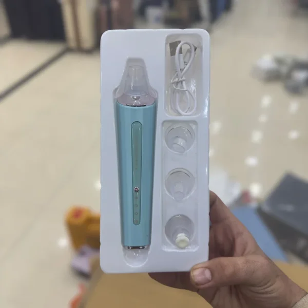 جهاز إزالة الرؤوس السوداء بالشفط – منظف مسام كهربائي للبشرة، قابل للشحن USB (6) جهاز إزالة الرؤوس السوداء بالشفط – منظف مسام كهربائي للبشرة، قابل للشحن USB