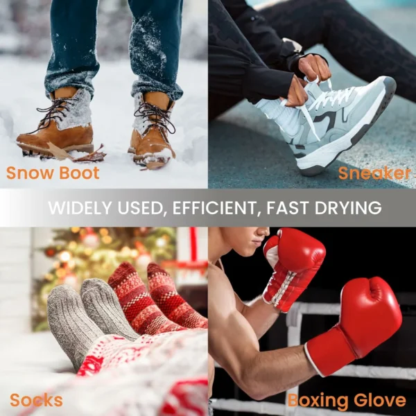 جهاز تجفيف الأحذية تجفيف سريع مع إزالة الروائح