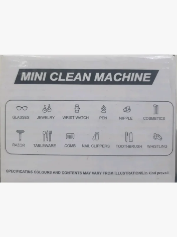 جهاز تنظيف بالموجات فوق الصوتية مناسب للنظارات، المجوهرات، الساعات