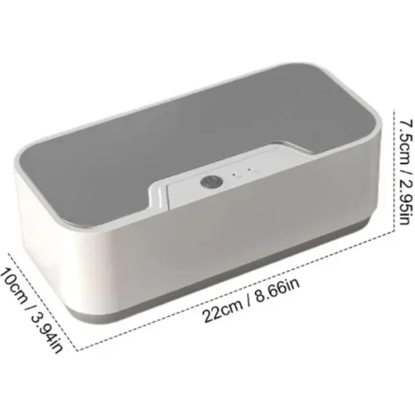 جهاز تنظيف بالموجات فوق الصوتية مناسب للنظارات، المجوهرات، الساعات