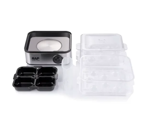 جهاز سلق البيض RAF بطبقتين – سعة حتى 16 بيضة بقوة 500 واط