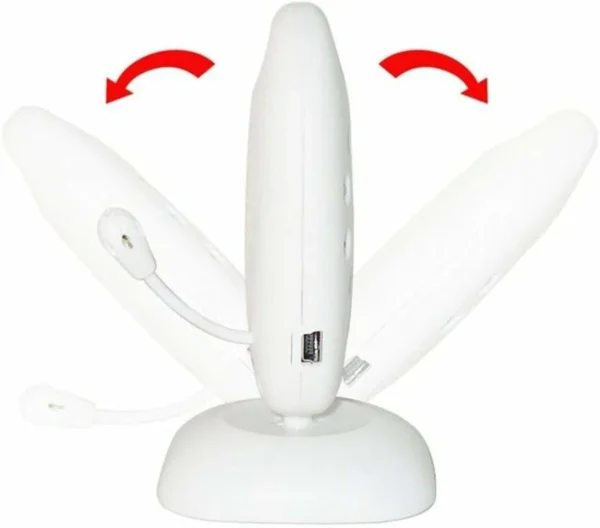 جهاز مراقبة الأطفال بالفيديو – شاشة 2.0 بوصة مع رؤية ليلية وتحدث ثنائي الاتجاه