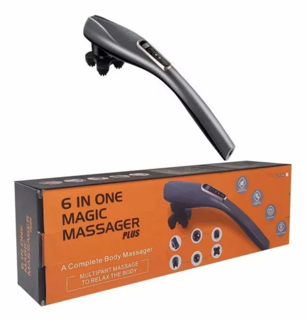 جهاز مساج كهربائي 6 في 1 لتخفيف الآلام والاسترخاء – مساج كامل للجسم