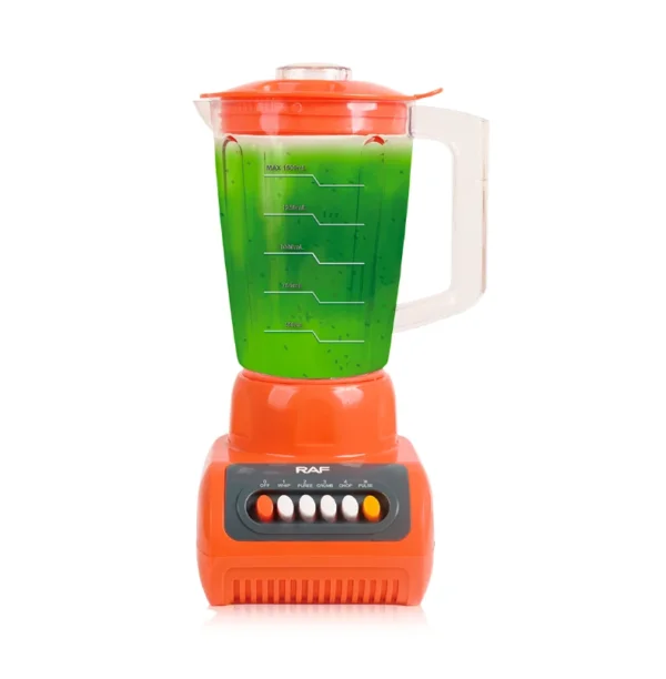 خلاط RAF  سعة 1.5 لتر – مع مطحنة 2 في 1سرعة دوران 18000 دورة/دقيقة