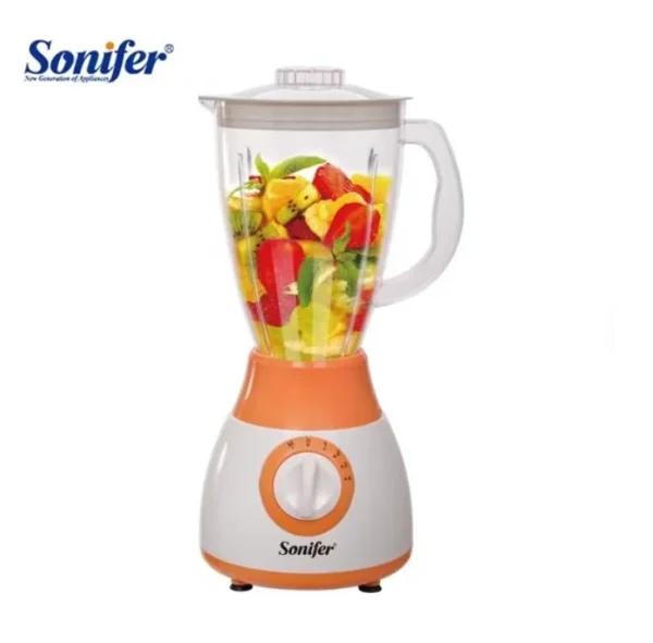 خلاط Sonifer سعة 1.5 لتر – 2 في 1 مع مطحنة