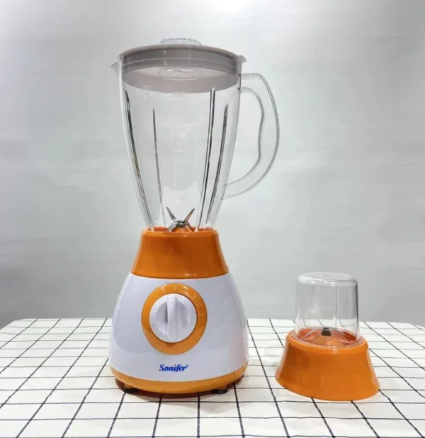 خلاط Sonifer سعة 1.5 لتر – 2 في 1 مع مطحنة
