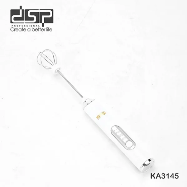 خلاط قهوة وفروثر حليب يدوي 2×1 من DSP – قابل للشحن USB