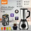خلاط كهربائي + مطحنة RAF – قدرة 1000 واط بسعة 1.5 لتر