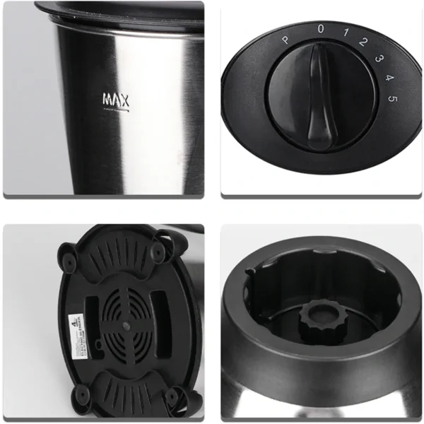 خلاط كهربائي + مطحنة RAF – قدرة 1000 واط بسعة 1.5 لتر