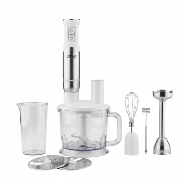 خلاط يدوي عمودي 8 في 1 متعدد الاستخدام –ستانلس ستيل (5) خلاط يدوي عمودي 8 في 1 متعدد الاستخدام – ستانلس ستيل